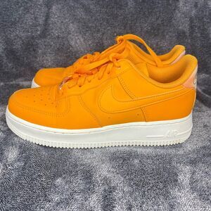 Nike Air Force 1 '07 Orange Peel Womens Size US 7.5 Athletic Sneakers